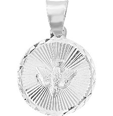 MEDALLA ESPIRITU SANTO MINI .925 - KDSIM.484c