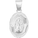 MEDALLA MINI GPE OVAL MINI .925 - KDSIM.485c