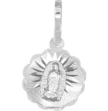 MEDALLA REDONDA ONDAS GPE .925 - KDSIM.490c