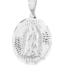 [KDSIM.494c] MEDALLA LUPITA GDE OVAL .925 - KDSIM.494c