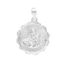 [KDSIM.496c] MEDALLA GPE BUSTO FLOR .925 - KDSIM.496c