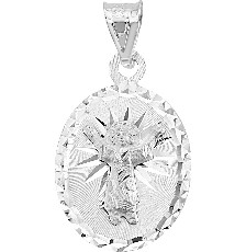 [KDSIM.505d] MEDALLA D. N OVIÑOAL BRILLO .925 - KDSIM.505d