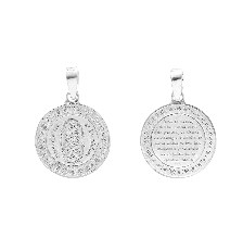 [KDSIM.509d] MEDALLA GUADALUPE AVE MARIA .925 - KDSIM.509d