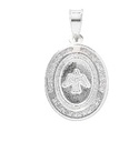 MEDALLA TAPITA E.SANTO #1 .925 - KDSIM.526d