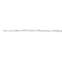 PULSERA BISMARK 3 PLACAS 18CM .925 - KDSIP.567d