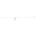 PULSERA PERLA CRUZ 18CM .925 - KDSIP.583e
