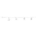 PULSERA COLIBRI FLOR 18CM .925 - KDSIP.587e