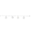 PULSERA NUDO DE BRUJAS 18CM .925 - KDSIP.603e