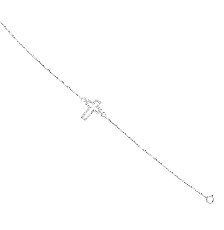 PULSERA CRUZ 18CM .925 - KDSIP.605e