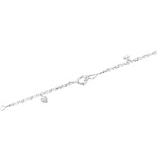 [KDSIP.613e] PULSERA CORAZON TU Y YO 18CM .925 - KDSIP.613e