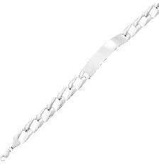 ESCLAVA TROQ ANCHA 21CM .925 - KDSIESC.624c