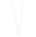 GARGANTILLA TRIPLE CORAZON LISO 45CM .925 - KDSIGT.627e