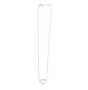 GARGANTILLA CORAZON FIGURA 45CM .925 - KDSIGT.633e