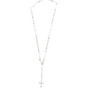 ROSARIO BOLITA SATINADA 3MM 55CM .925 - KDSIRS.648d
