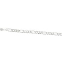 CADENA 3X1 200 CON PAVE 60CM .925 - KDSIC.672a
