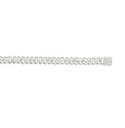 PULSERA DIAGONALES CIRCS 21CM .925 - KDSIP.728e