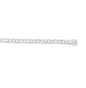 PULSERA CON CIRCONIAS 18CM .925 - KDSIP.729e