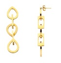 ARETE GOTAS COLGANTES ACERO - KDSE.736p
