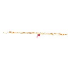 [KDSP.747p] PULSERA DOBLE CUADRO #3 18CM ACERO - KDSP.747p