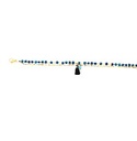 PULSERA DOBLE CUADRO 18CM ACERO - KDSP.748p