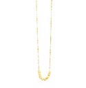 GARGANTILLA CUADROS LISOS 45CM ACERO - KDSGT.758p