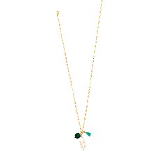 GARG PERLA DE RIO Y PIEDRA 45CM ACERO - KDSGT.769p