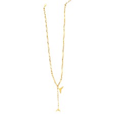 [KDSGT.773p] GARGANTILLA COLA DE SIRENA 45CM ACERO - KDSGT.773p