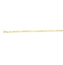 CADENA CUBANA 1.4 45CM 60CM ACERO DORADO - KDSC.777P