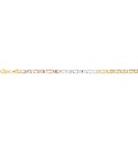 CADENA VALENTINA 3COL 60CM CHAPA - KDPC.815p