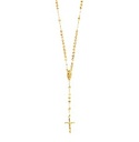 ROSARIO VIRGEN 4.8MM DIAM 60CM CHAPA - KDPRS.825p
