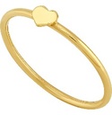 ANILLO MINI CORAZON NIÑA 10K - KDGR.106