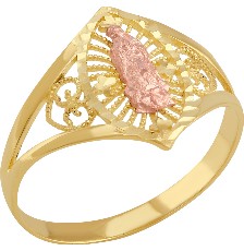 [KDGR.183] ANILLO VIRGEN ROSA 10K - KDGR.183