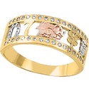 ANILLO DE LA SUERTE 10K    KDGR.185