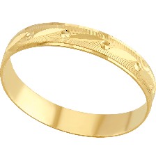 [KDGRM.235] ARGOLLA REHILETE 4MM #5 10K - KDGRM.235