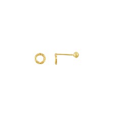 [KDGBQ.474] BROQUEL MINI ARO LISO 10K - KDGBQ.474