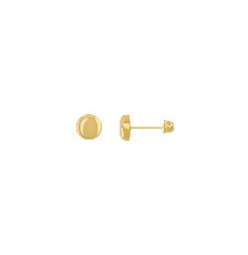[KDGBQ.475] BROQUEL TACHUELA LISA 10K - KDGBQ.475