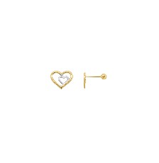 [KDGBQ.488] BROQUEL DOBLE CORAZÓN 10K - KDGBQ.488