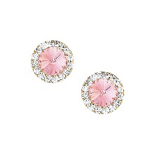 [KDGBQ.511] BROQUEL CIRCULO ROSA 10K - KDGBQ.511