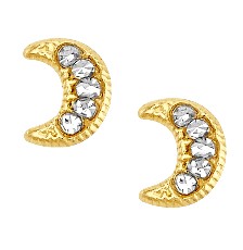 [KDGBQ.520] BROQUEL MINI LUNA PIEDRA 10K    KDGBQ.520