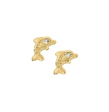 [KDGBQ.539] BROQUEL DELFIN BISEL 10K - KDGBQ.539