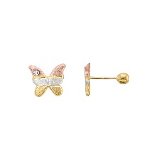 [KDGBQ.547] BROQUEL MARIPOSA 3 COLORES 10K - KDGBQ.547