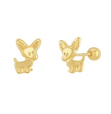[KDGBQ.562] BROQUEL PERRITO CHIHUAHUA 10K - KDGBQ.562