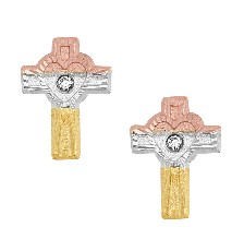 [KDGBQ.578] BROQUEL CRUZ 3 COLORES 10K - KDGBQ.578