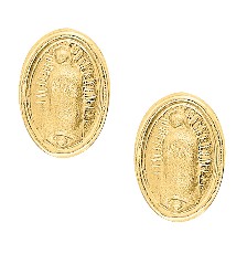[KDGBQ.579] BROQUEL VIRGEN DE GUADALUPE OVAL 10K - KDGBQ.579