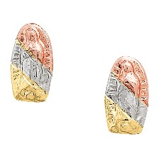 [KDGBQ.581] BROQUEL GUADALUPE 3 COLORES 10K - KDGBQ.581