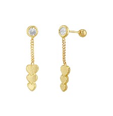 [KDGBQ.585] BROQUEL 3CORAZONES 10K - KDGBQ.585