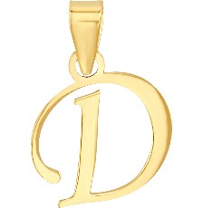 [KDGD.701] DIJE MINI INICIAL LISA D 10K - KDGD.701