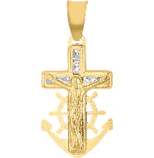 [KDGD.798] DIJE MINI ANCLA CRISTO 10K - KDGD.798