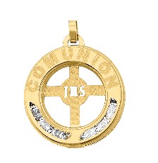 [KDGM.810] MEDALLA COMUN CRUZ 10K - KDGM.810