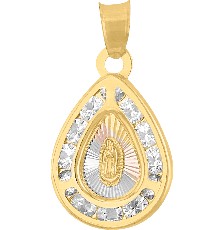 [KDGM.819] MEDALLA MINI GOTA GUADALUPE 10K - KDGM.819